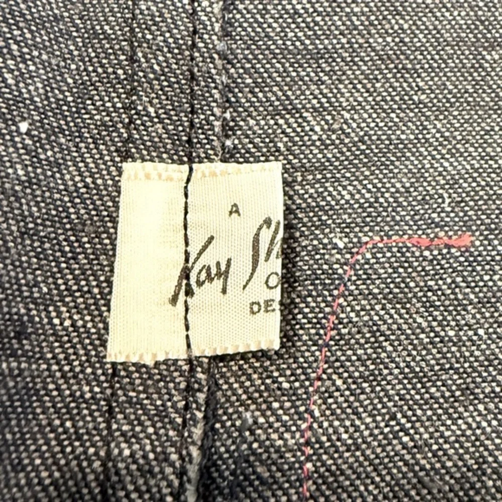 A Kay Shanno Original - VINTAGE Gardening Denim Chaps - Mint Condition - Picture 5 of 11